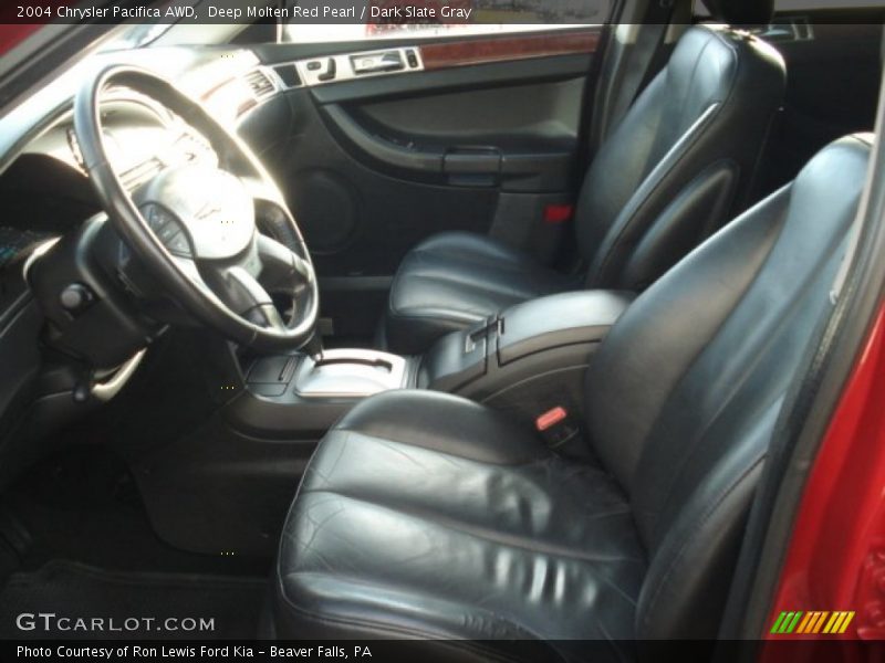 Deep Molten Red Pearl / Dark Slate Gray 2004 Chrysler Pacifica AWD