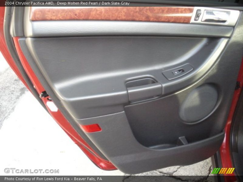 Deep Molten Red Pearl / Dark Slate Gray 2004 Chrysler Pacifica AWD