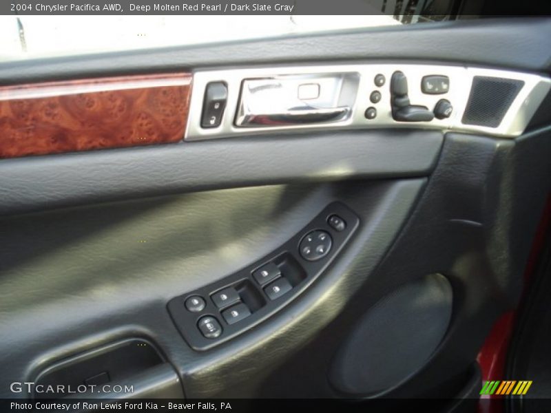 Deep Molten Red Pearl / Dark Slate Gray 2004 Chrysler Pacifica AWD