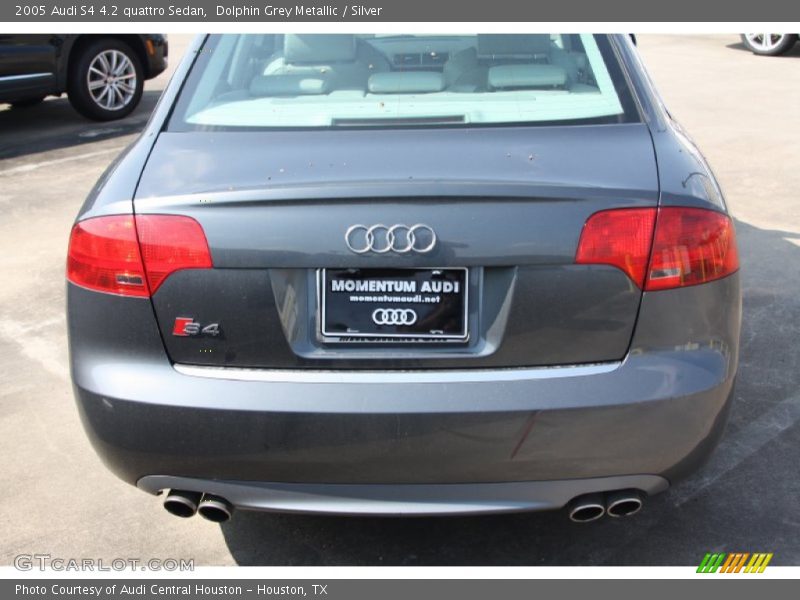 Dolphin Grey Metallic / Silver 2005 Audi S4 4.2 quattro Sedan