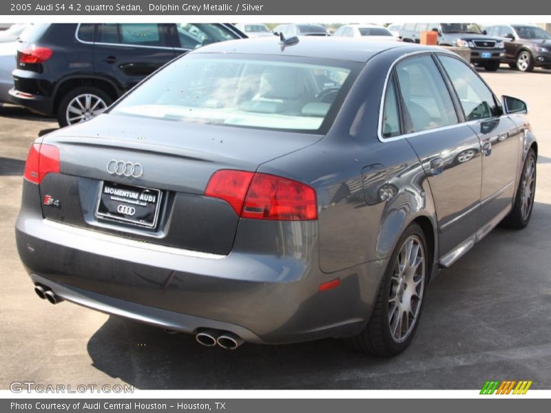 Dolphin Grey Metallic / Silver 2005 Audi S4 4.2 quattro Sedan