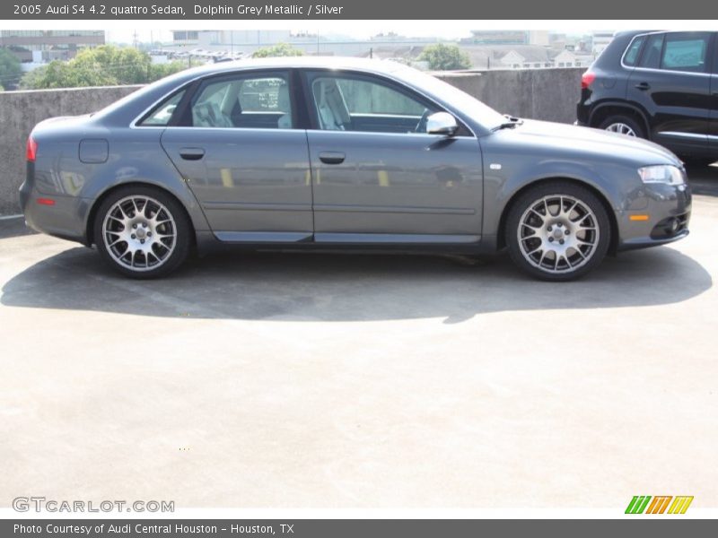 Dolphin Grey Metallic / Silver 2005 Audi S4 4.2 quattro Sedan