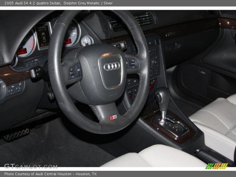 Dolphin Grey Metallic / Silver 2005 Audi S4 4.2 quattro Sedan