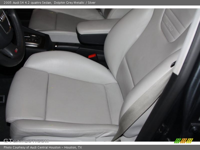 Dolphin Grey Metallic / Silver 2005 Audi S4 4.2 quattro Sedan