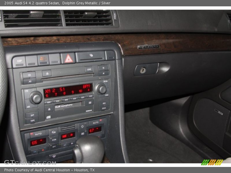 Dolphin Grey Metallic / Silver 2005 Audi S4 4.2 quattro Sedan