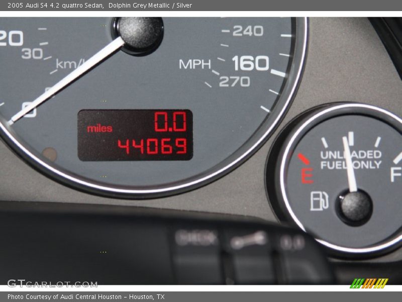 Dolphin Grey Metallic / Silver 2005 Audi S4 4.2 quattro Sedan