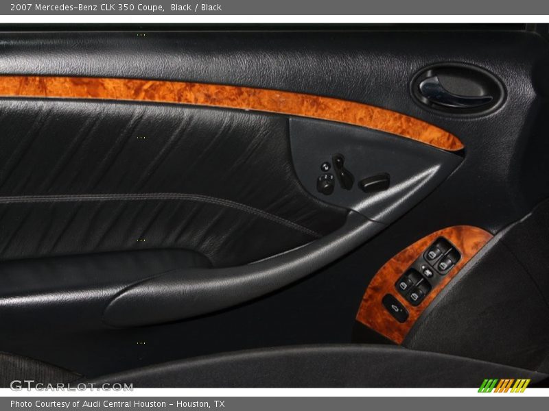 Black / Black 2007 Mercedes-Benz CLK 350 Coupe