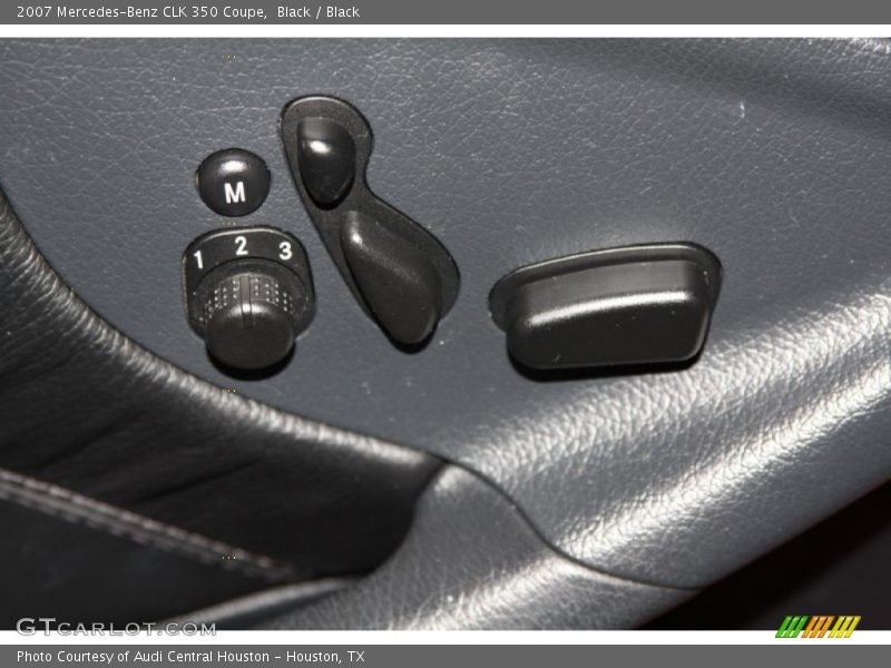 Black / Black 2007 Mercedes-Benz CLK 350 Coupe