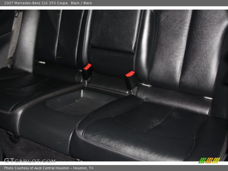 Black / Black 2007 Mercedes-Benz CLK 350 Coupe