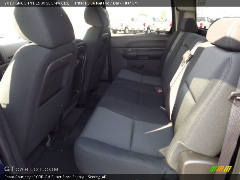  2013 Sierra 1500 SL Crew Cab Dark Titanium Interior