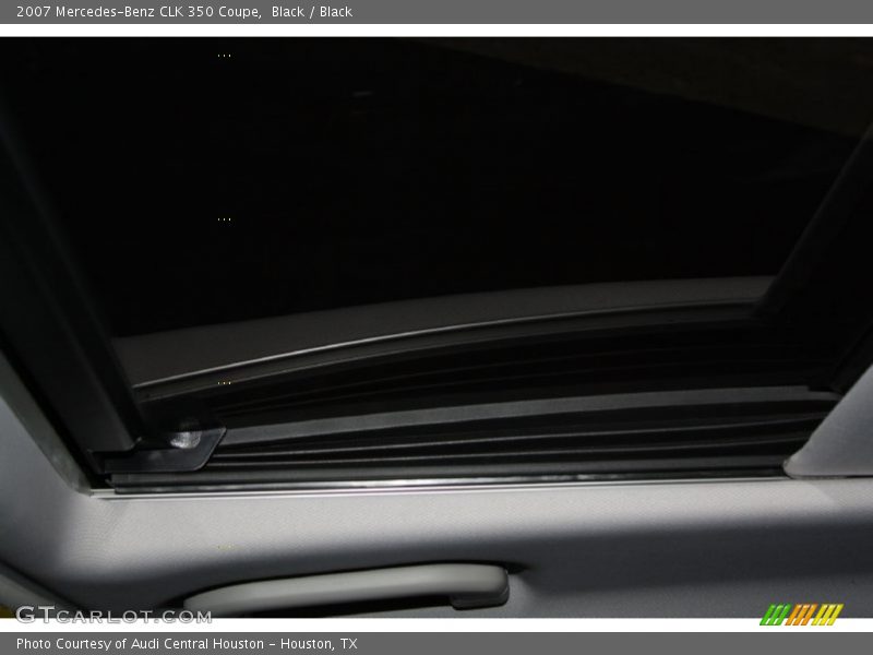 Black / Black 2007 Mercedes-Benz CLK 350 Coupe