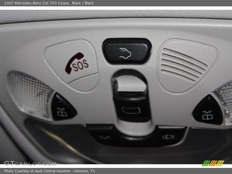 Black / Black 2007 Mercedes-Benz CLK 350 Coupe