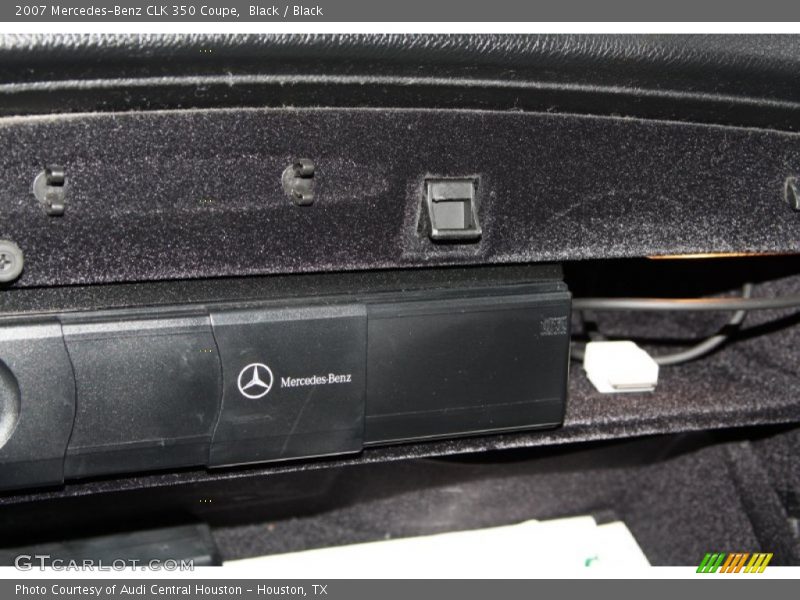 Black / Black 2007 Mercedes-Benz CLK 350 Coupe