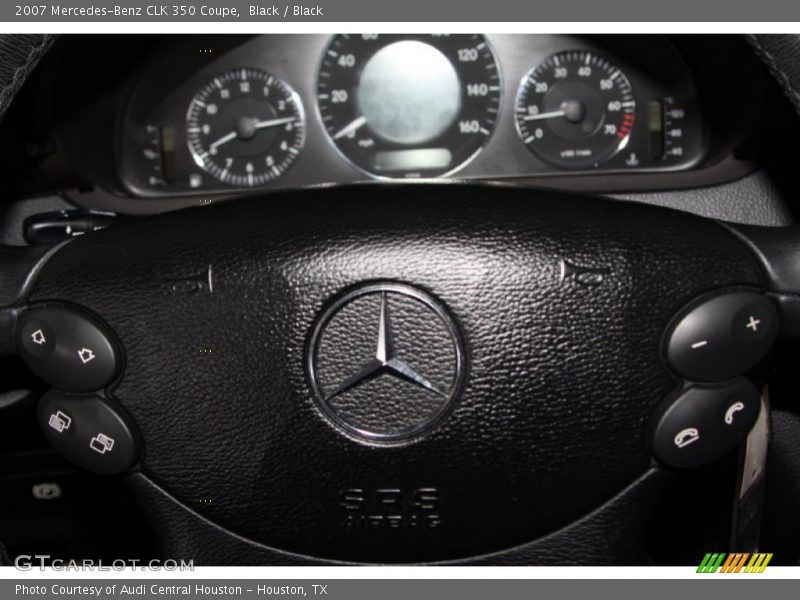 Black / Black 2007 Mercedes-Benz CLK 350 Coupe
