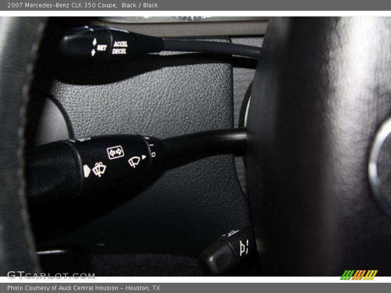 Black / Black 2007 Mercedes-Benz CLK 350 Coupe