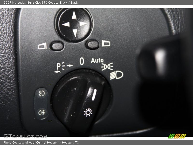 Black / Black 2007 Mercedes-Benz CLK 350 Coupe