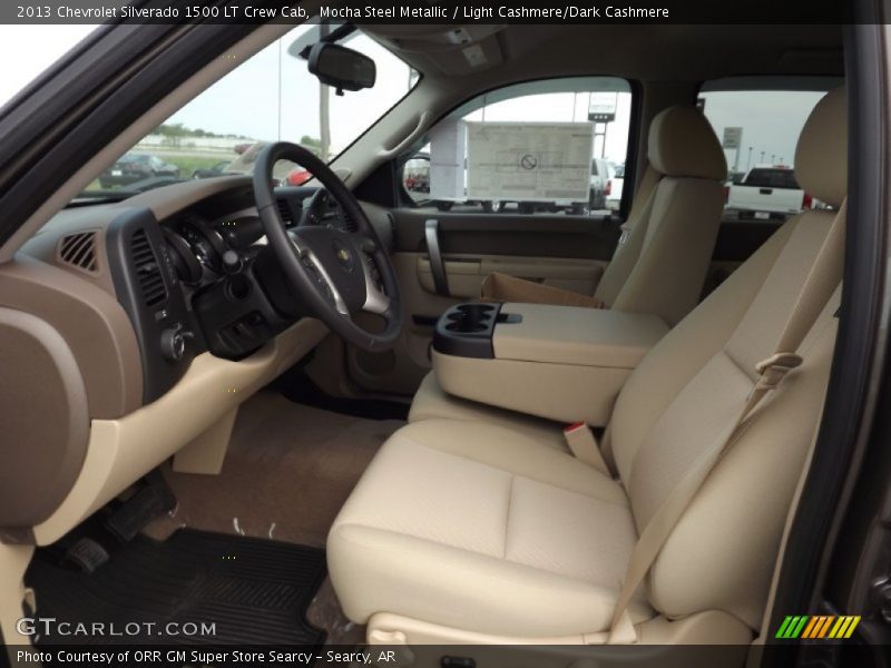  2013 Silverado 1500 LT Crew Cab Light Cashmere/Dark Cashmere Interior
