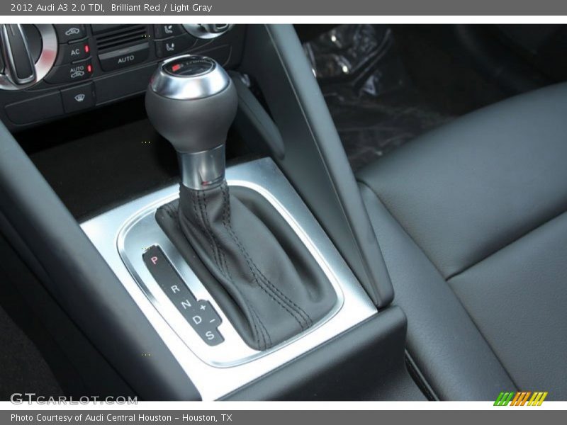 Brilliant Red / Light Gray 2012 Audi A3 2.0 TDI