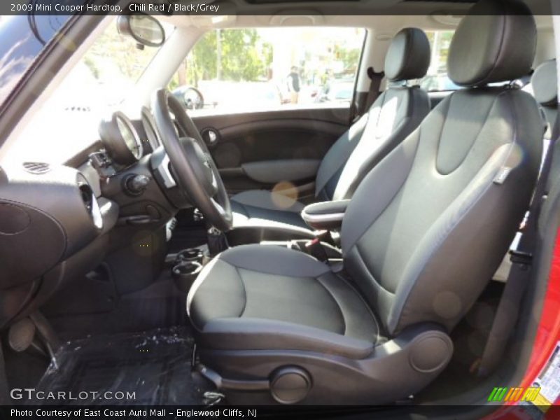 Chili Red / Black/Grey 2009 Mini Cooper Hardtop