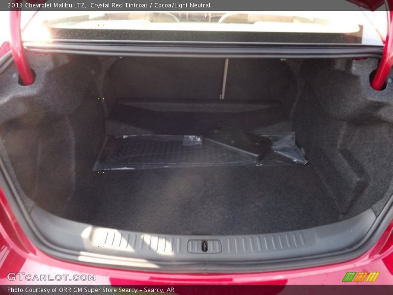 Crystal Red Tintcoat / Cocoa/Light Neutral 2013 Chevrolet Malibu LTZ