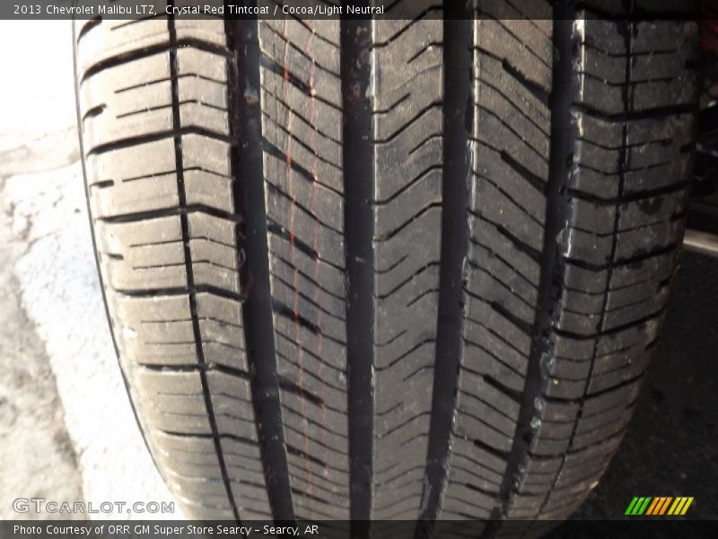 Crystal Red Tintcoat / Cocoa/Light Neutral 2013 Chevrolet Malibu LTZ
