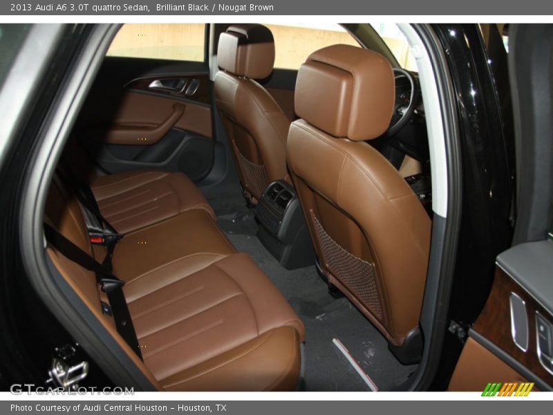 Rear Seat of 2013 A6 3.0T quattro Sedan