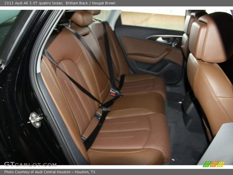 Rear Seat of 2013 A6 3.0T quattro Sedan