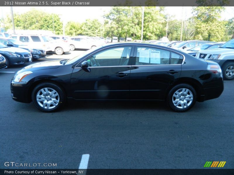 Super Black / Charcoal 2012 Nissan Altima 2.5 S