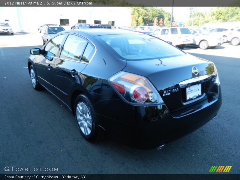 Super Black / Charcoal 2012 Nissan Altima 2.5 S