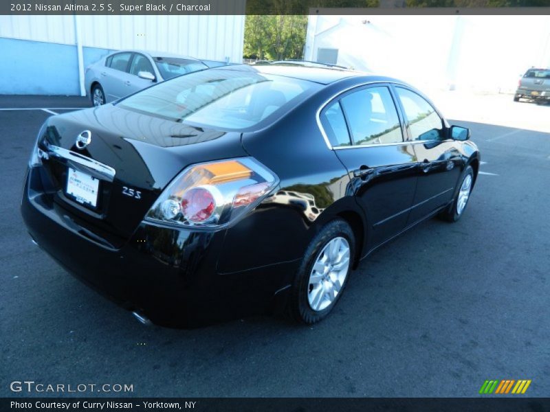 Super Black / Charcoal 2012 Nissan Altima 2.5 S