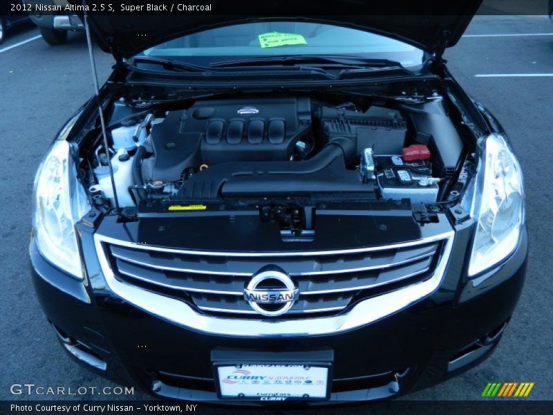Super Black / Charcoal 2012 Nissan Altima 2.5 S