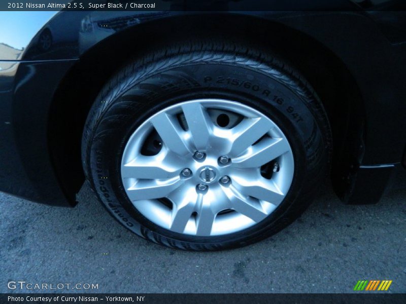 Super Black / Charcoal 2012 Nissan Altima 2.5 S