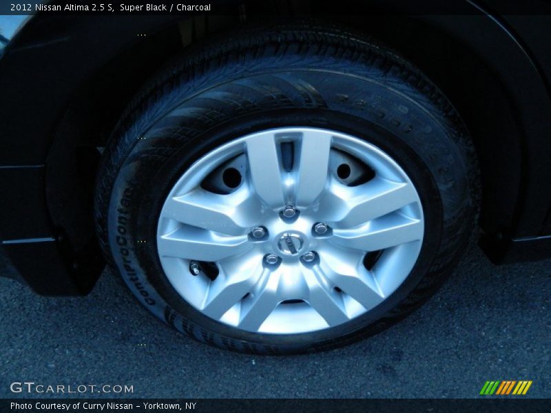 Super Black / Charcoal 2012 Nissan Altima 2.5 S