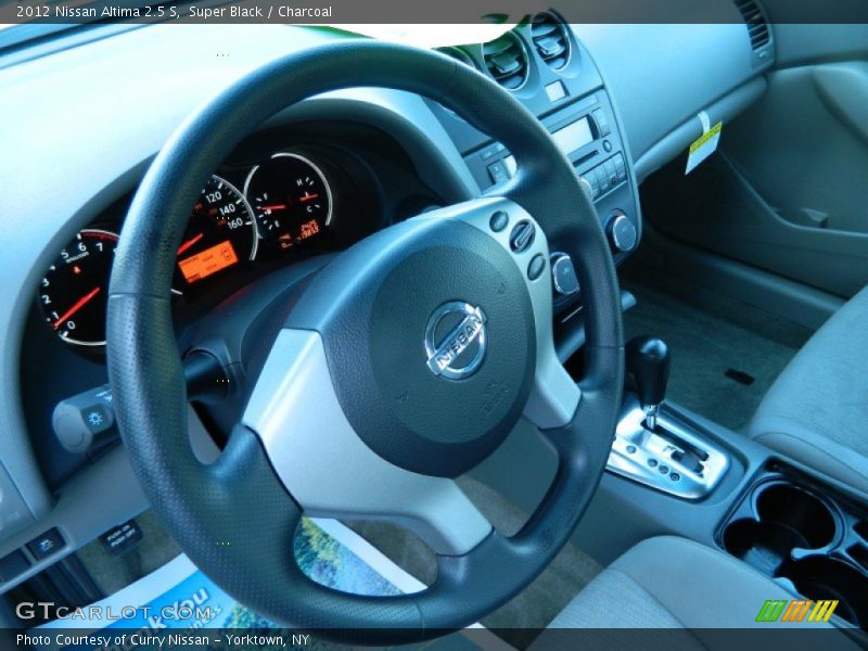 Super Black / Charcoal 2012 Nissan Altima 2.5 S