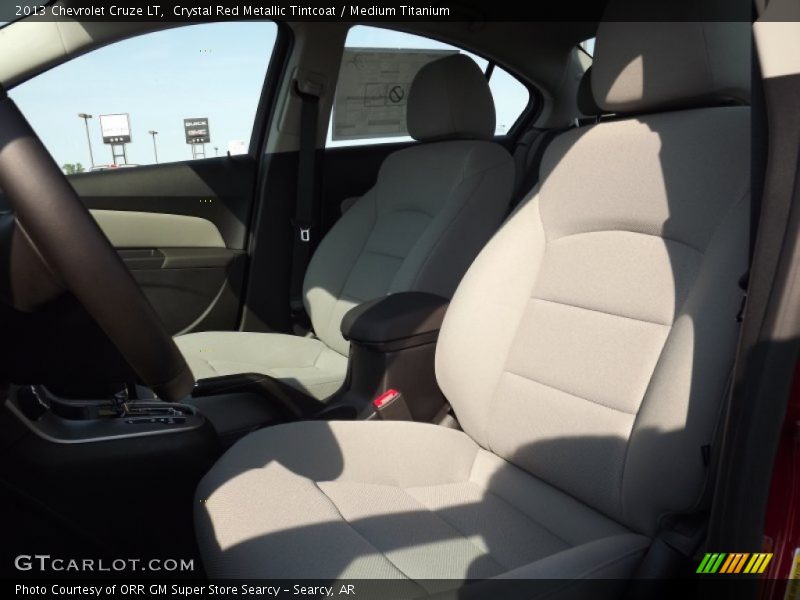 Crystal Red Metallic Tintcoat / Medium Titanium 2013 Chevrolet Cruze LT