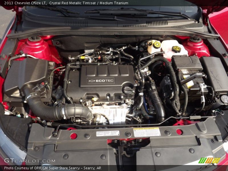 Crystal Red Metallic Tintcoat / Medium Titanium 2013 Chevrolet Cruze LT