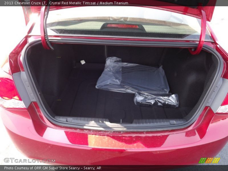 Crystal Red Metallic Tintcoat / Medium Titanium 2013 Chevrolet Cruze LT