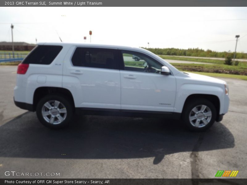 Summit White / Light Titanium 2013 GMC Terrain SLE