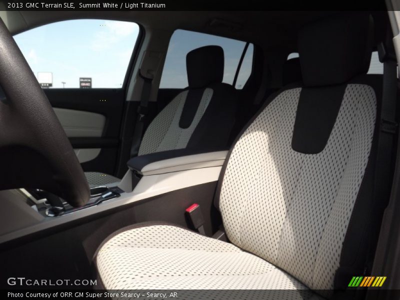 Summit White / Light Titanium 2013 GMC Terrain SLE