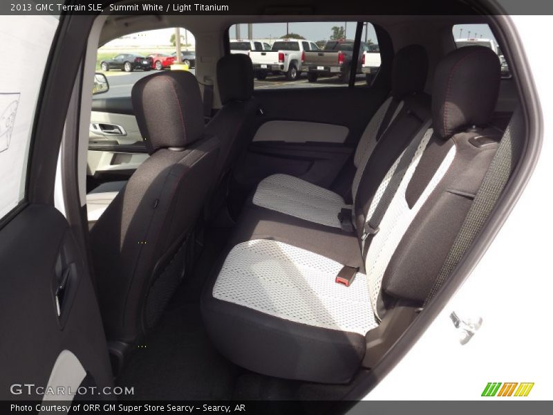 Rear Seat of 2013 Terrain SLE