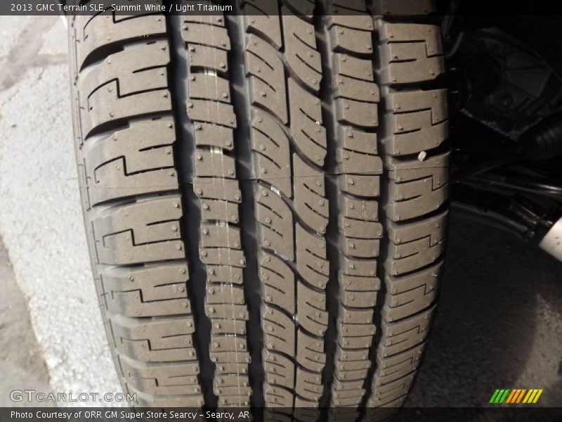 Summit White / Light Titanium 2013 GMC Terrain SLE