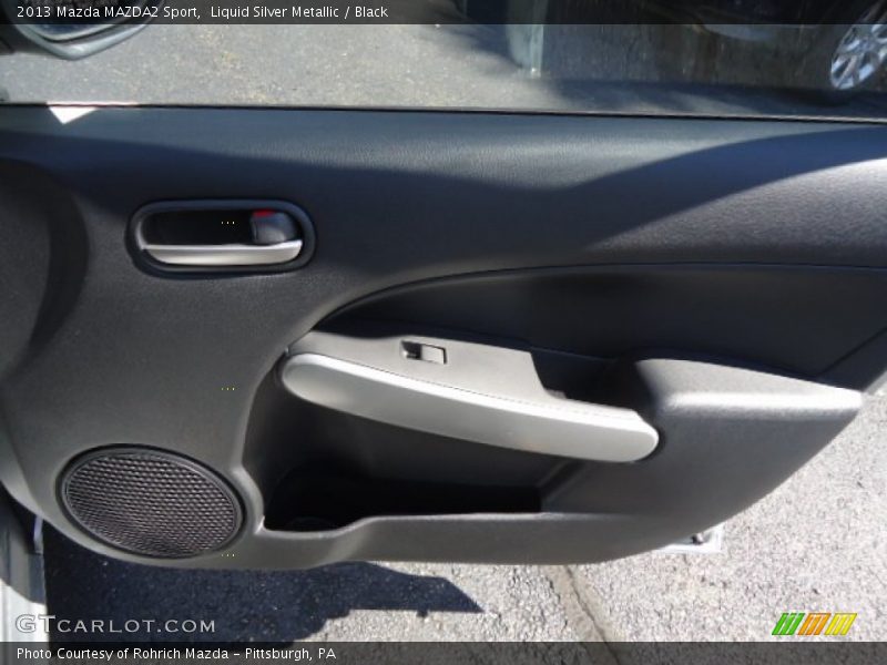 Liquid Silver Metallic / Black 2013 Mazda MAZDA2 Sport