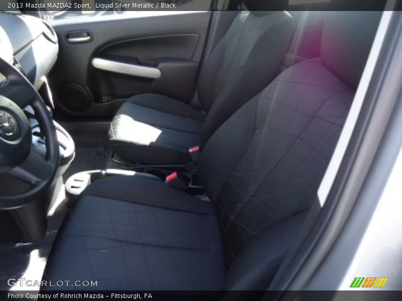 Liquid Silver Metallic / Black 2013 Mazda MAZDA2 Sport