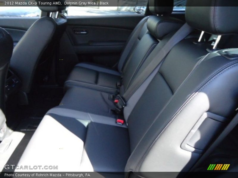 Dolphin Gray Mica / Black 2012 Mazda CX-9 Touring AWD
