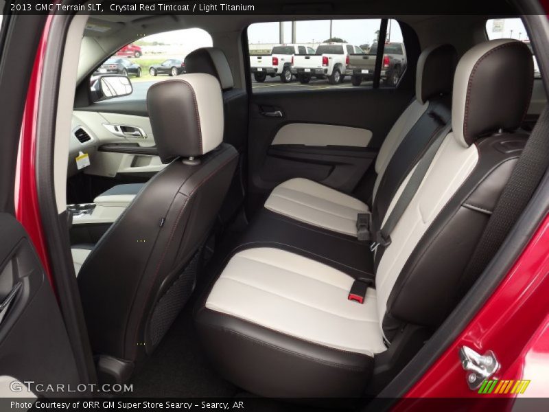 Crystal Red Tintcoat / Light Titanium 2013 GMC Terrain SLT