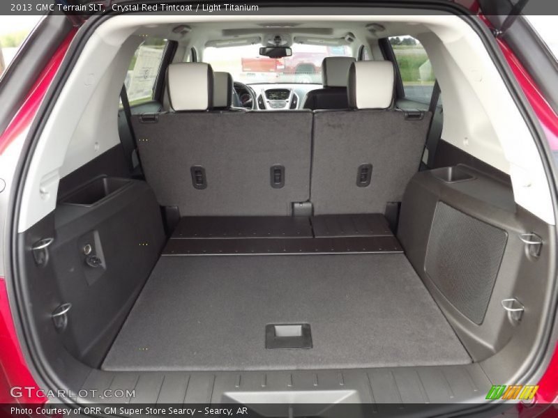 Crystal Red Tintcoat / Light Titanium 2013 GMC Terrain SLT