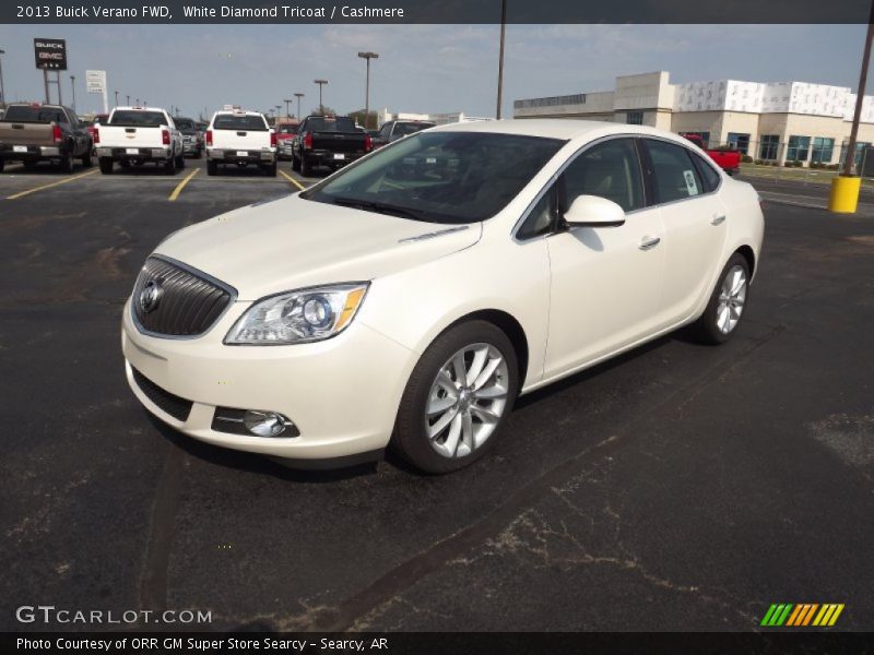 White Diamond Tricoat / Cashmere 2013 Buick Verano FWD