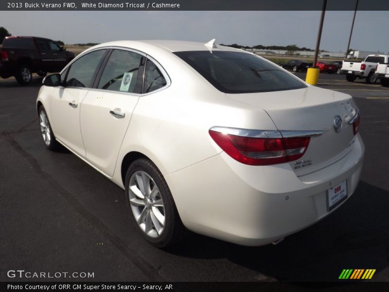 White Diamond Tricoat / Cashmere 2013 Buick Verano FWD