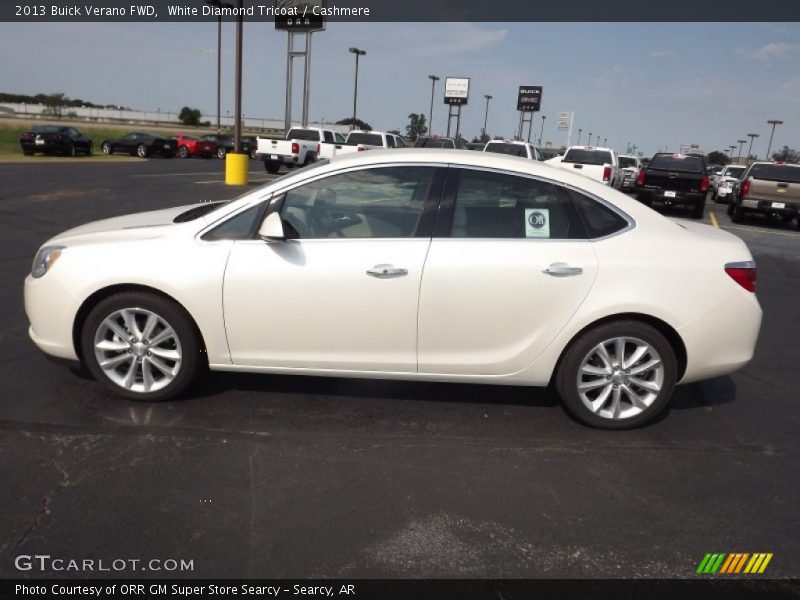 White Diamond Tricoat / Cashmere 2013 Buick Verano FWD
