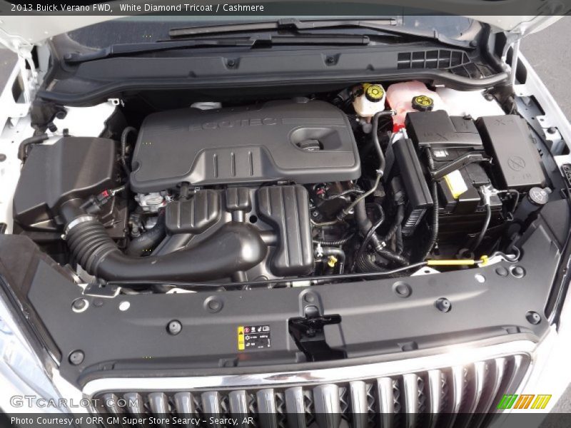  2013 Verano FWD Engine - 2.4 Liter SIDI DOHC 16-Valve VVT ECOTEC 4 Cylinder